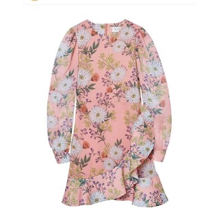 Dress เดรส สีชมพู ลายดอก Size XS Lynaround ใหม่