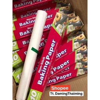 กระดาษไขรองอบ มีดตัดในตัว BAKING PAPER