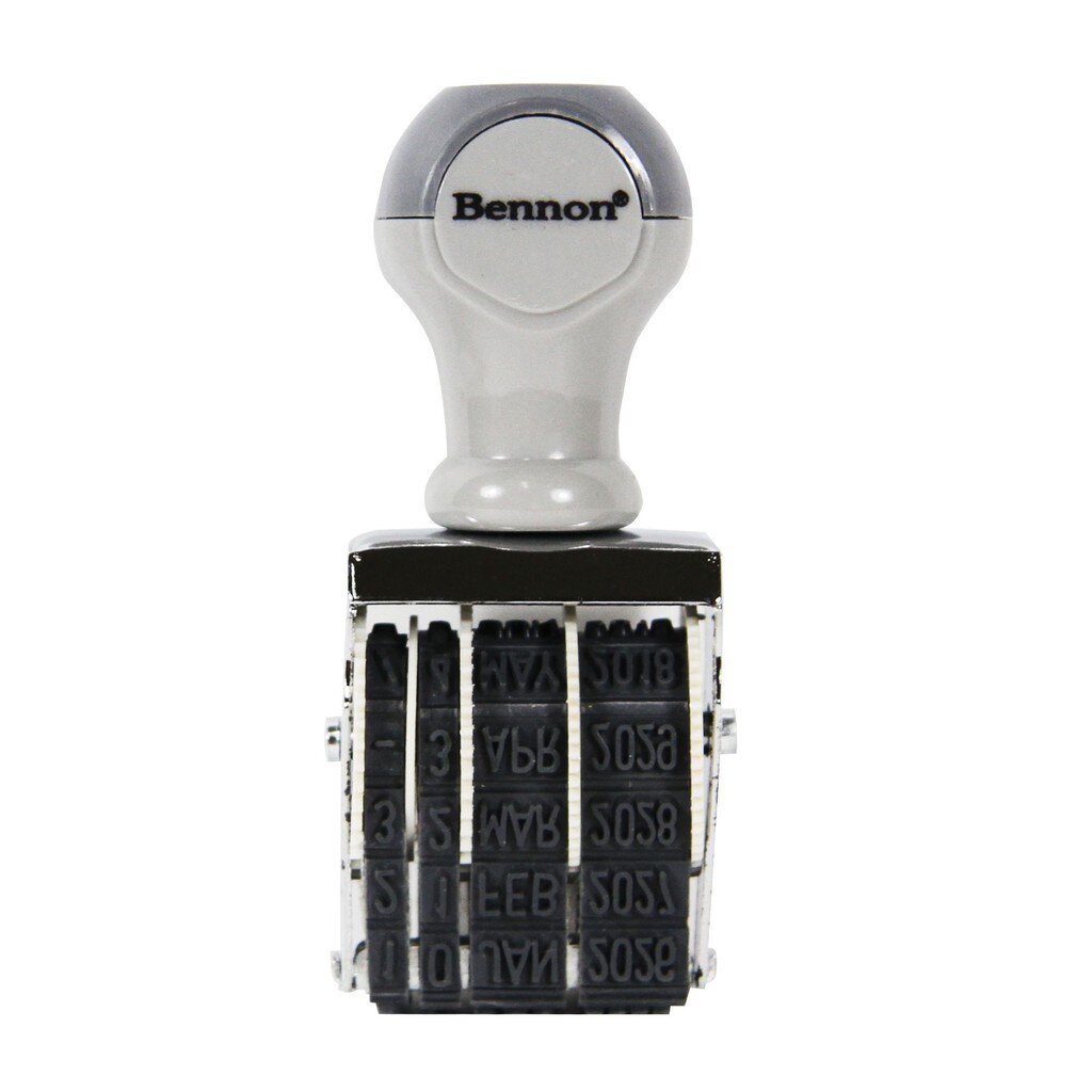 ตรายางวันที่ ภาษาอังกฤษ BENNON BN-D4E ( 2019 - 2029)