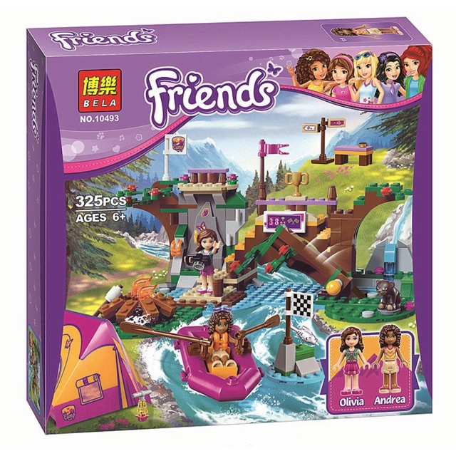 เลโก้ Friends Adventure Camp Rafting เฟรนล่องแพ จำนวน 325ชิ้น