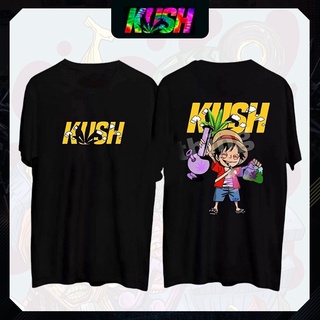 เสื้อคู่รัก Tee ⚜️เสื้อเชิ้ตหน้าและหลัง Lufy Kush ckx เสื้อเบลาส์ เสื้อวันพีช เสื้อยืดชาย เสื้อคู่