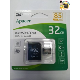 MICRO SD CARD 32GB APACER UHS-I U1 MicroSDXC Class10 R85