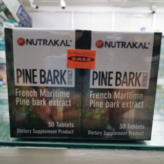 🎉  NUTRAKAL / PINK BARK 1ขวดมี 30เม็ด 🎉exp04/10/24