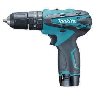 Makita(มากีต้า) HP330DWEสว่านกระแทก10มิลไร้สาย10.8V(แบต2)(M011-HP330DWE)