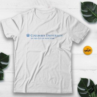 [COD]เสื้อยืด พิมพ์ลายมหาวิทยาลัย COLUMBIA DISTROS-5XL