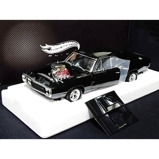 โมเดลรถdodge charger 1:18 โมเดลรถ dodge charger Fast and Furious ฺHotwheels elite 1/18 ราคา ok โมเดลรถของขวัญ