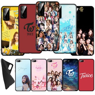 เคสซิลิโคนนิ่ม ลายโลโก้ Kpop TWICE AU42 สําหรับ OPPO Reno 2 3 4 5 Pro 4G