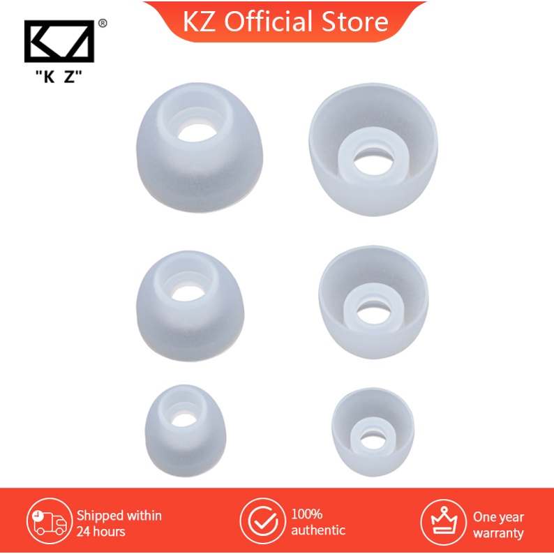 Knowledge Zenith จุกหูฟังซิลิโคนอินเอียร์ สําหรับหูฟัง 4 มม.