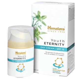 Himalaya Youth Eternity Day Cream SPF 15 สูตรเข้มข้น ลดริ้วรอย ขนาด 50 ml