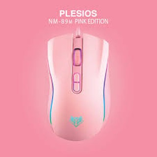 ราคาNUMWO PLESIOS Gaming Mouse รุ่น NM - 89M  PINK LED Running)ประกัน 1ปี