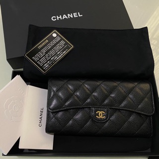 Chanel wallet holo25 caviar แท้100%