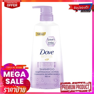 โดฟ นูทริทีฟ โซลูชั่น แอนตี้ แฮร์ฟอล นอริชเม้นท์ แชมพู 450 มล.Dove Nutritive Solutions Anti-Hair Fall Nourishment Shampo