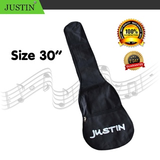 กระเป๋า กีต้าร์เด็ก JUSTIN GUITAR CASE ขนาด 30 นิ้ว (Black) กระเป๋าผ้าเนื้อหนาคุณภาพดี เย็บอย่างหนาแน่น