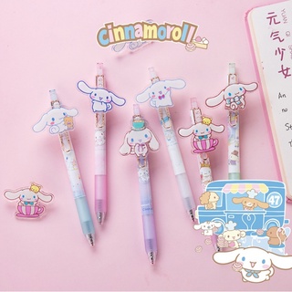 1Pc ปากกาลูกลื่น ลายการ์ตูนสุนัข Cinnamon น่ารัก ขนาด 0.5 มม. เหมาะกับของขวัญ สไตล์ญี่ปุ่น