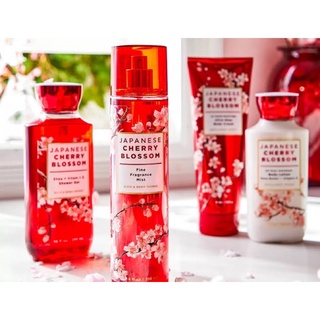 #แท้ #พร้อมส่ง #แบ่งขาย Bath &amp; Body Works Fine Fragrance Mist 10 ml. and Body Cream 20 ml. #JAPANESECHERRYBLOSSOM