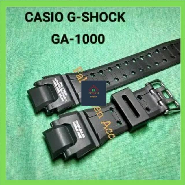 Casio G-SHOCK GA 1000 GA-1000 WATCH STRAP CASIO G-SHOCK GA1000 RUBBER STRAP CASIO GA1000 STRAP