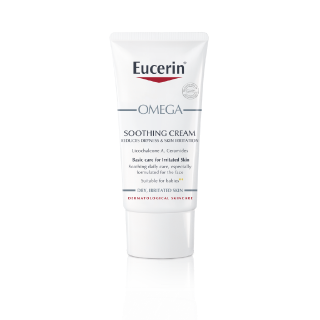 ของแท้** Eucerin Omega Soothing Cream 50ml ครีมบำรุงผิวสำหรับผู้มีปัญหาผิวแห้ง แดง คัน คืนความชุ่มชื่นและฟื้นบำรุงชั้นผิ