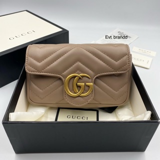 Used like newwww Gucci marmont super mini beige y.2019