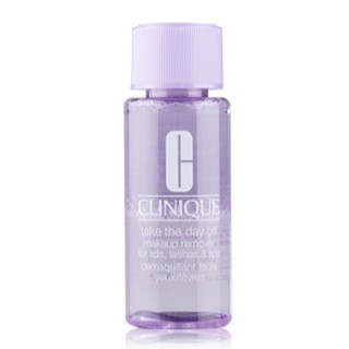 Clinique take the day off makeup remover 50ml โลชั่นใสสำหรับทำความสะอาดเครื่องสำอางบริเวณรอบดวงตา