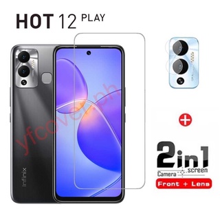 ฟิล์มกระจกนิรภัยกันรอยหน้าจอ 9H สําหรับ Infinix Hot 12 Play Infinix Note 12 G96 11S 11 10 Pro Hot 11S NFC 10S 12i 10i 12 11 10 9 Play