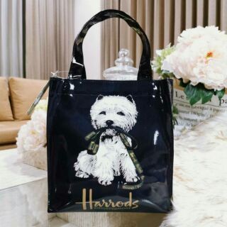 Dont Miss! Harrods London Top-handle Shopping Bag กระเป๋า Shoppingแท้💯