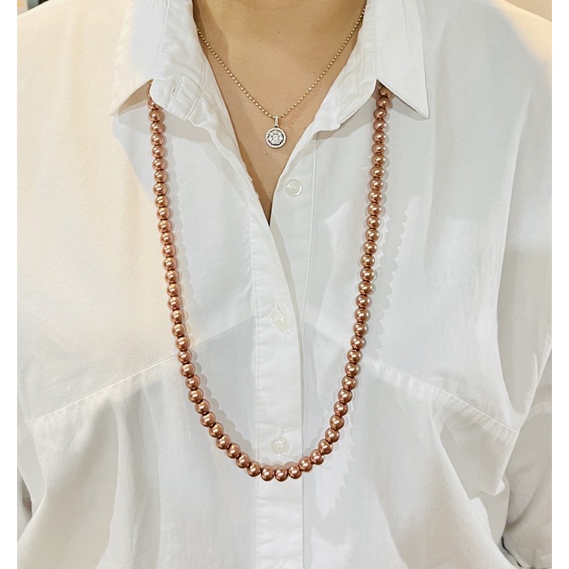 สร้อยมุก สร้อยมุกประดับองค์พระแม่กวนอิม สร้อยไข่มุกถวายพระโพธิสัตว์กวนอิม สร้อยมุกไหว้เจ้าแม่กวนอิม สร้อยไข่มุก