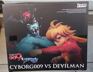 Figuart Zero - Cyborg 009 vs Devilman (Scale 1/8) (ของแท้)(มือ1)(Lot Japan)(หายาก)