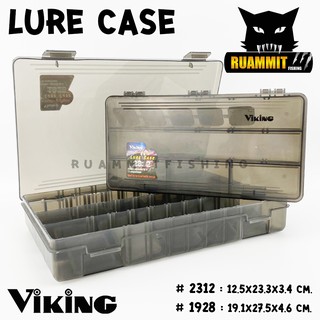 กล่องใส่อุปกรณ์ตกปลา กล่องเก็บเหยื่อปลอมไวกิ้ง VIKING LURE CASE รุ่น 2312 และ 1928