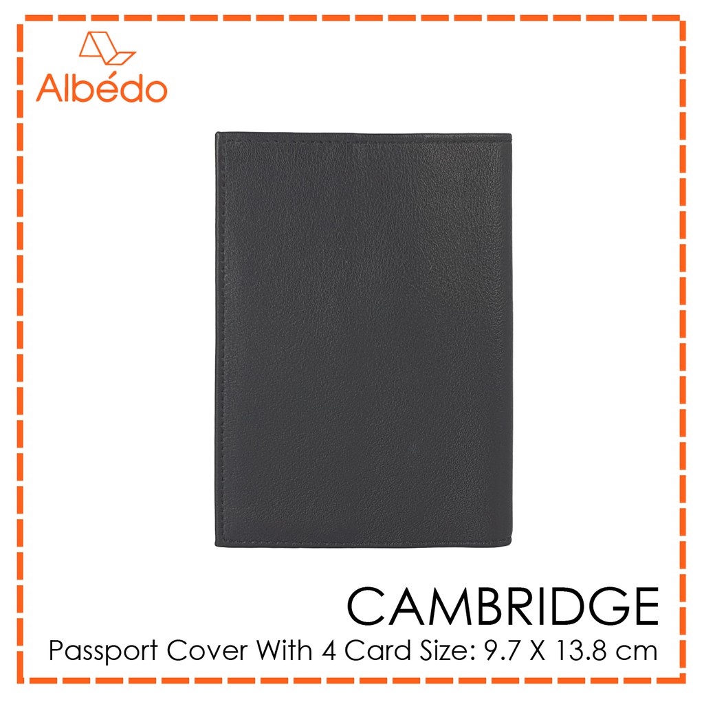[Albedo] CAMBRIDGE PASSPORT COVER WITH 4 CARD กระเป๋าใส่พาสปอร์ต/ที่ใส่พาสปอร์ต/กระเป๋าใส่บัตร รุ่น CAMBRIDGE-CB03899