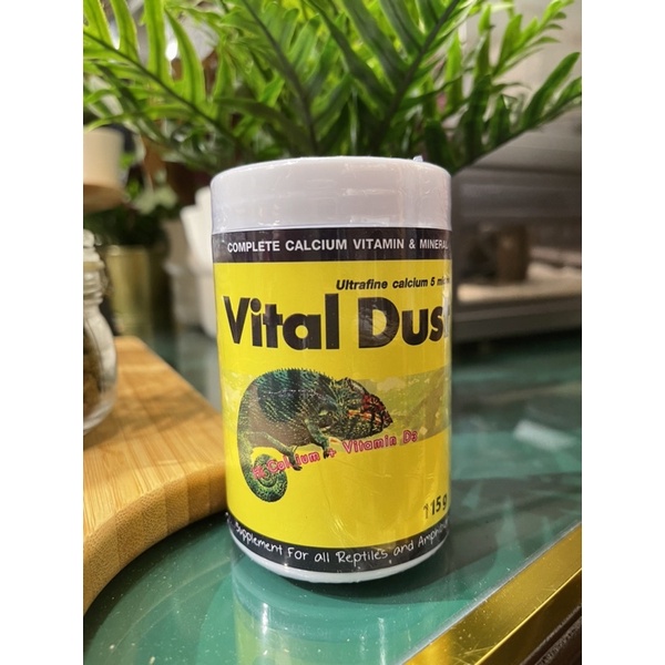 📍ส่งด่วน Vital Dust แคลเซียม D3 และวิตามินรวม สัตว์เลื้อยคลาน Vital dust สูตร Original