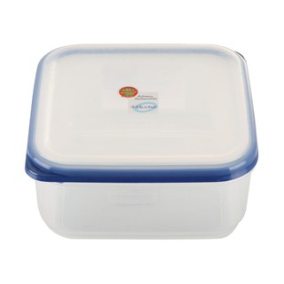 กล่องเก็บอาหาร กล่องใส่อาหาร กล่องอาหารเหลี่ยม 2.5 ลิตร DOUBLE WALL 5037FOOD CONTAINER 2.5L DOUBLE WALL 5037