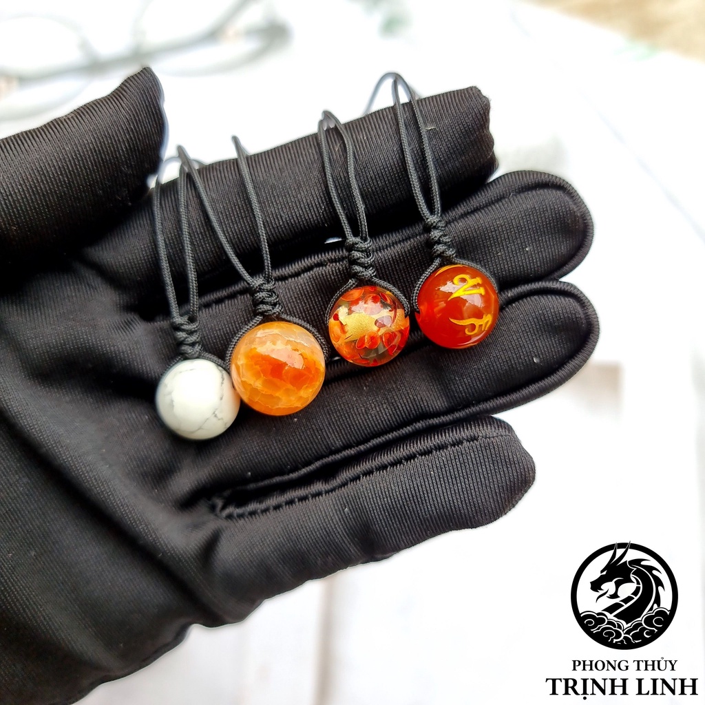 สร้อยคอ 01 BEADS 10MM M. สมอง
