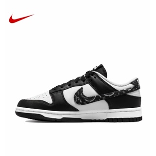 การส่งเสริ Nike Dunk Low ESS "Black Paisley"มของแท้  เตรียมจัดส่ง