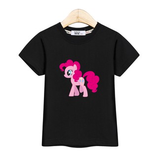 my little pony pinkie ชุดเดรสแฟชั่นสําหรับเด็กผู้หญิงผ้าฝ้าย