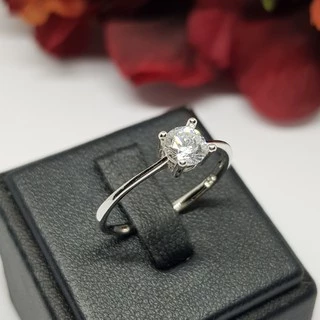 Memorine Jewelry แหวนเงินแท้ 925 ฝังเพชรสวิส (CZ) : ONLR446