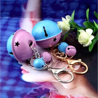 (พร้อมส่ง)พวงกุญแจ กระดิ่ง กระพรวน กระพรวนหลากสี