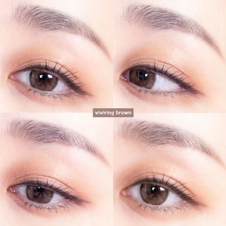 (Monthly) OLENS รุ่น VIVI RING Brown, Gray, Choco, Beige, Pink คอนแทคเลนส์เกาหลี สายตา 0.00 ถึง -5.50
