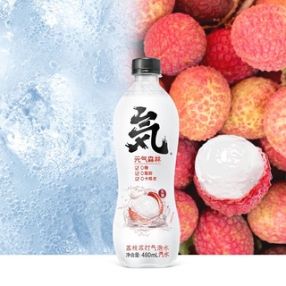 น้ำอัดลมป่าเก็นกิ👍Yuanqi Forest Sugar-Free Zero Fat 0 Cal ลิ้นจี่โซดา น้ำอัดลม เครื่องดื่ม Yuanqi Water Net Red Soda