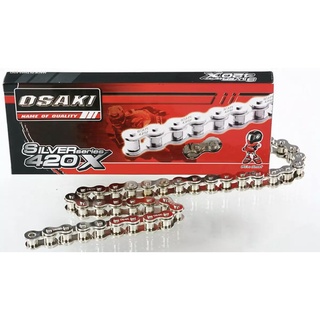 โซ่เลส ชุปโครเมี่ยม OSAKI 420-106ข้อ 120ข้อ พร้อมส่ง