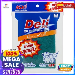 เดลี่ แผ่นใยขัดพิเศษ แพ็ค 5DELI SCOURER PAD PACK 5