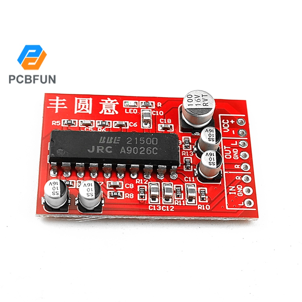 Pcbfun NJM2150 บอร์ดโทนเสียงเบส ความคมชัดสูง ต่ํา JRC2150