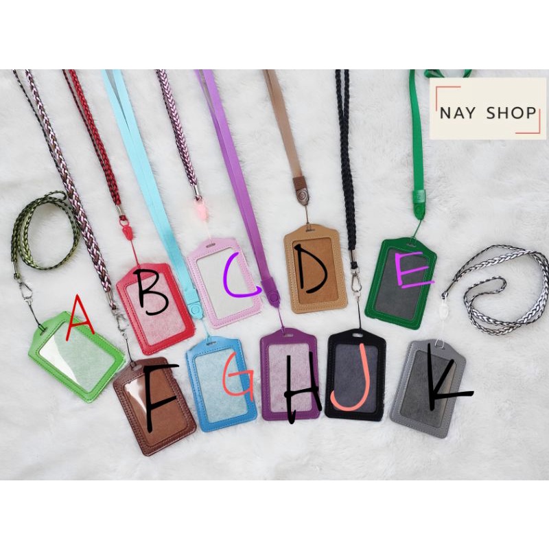 ซองบัตรพร้อมสายคล้องคอ ซองคีย์การ์ด บัตรพนักงาน บัตรต่างๆ 1 ช่อง ซองMRT ซองBTS ซองบัตรเอนกประสงค์ ใส