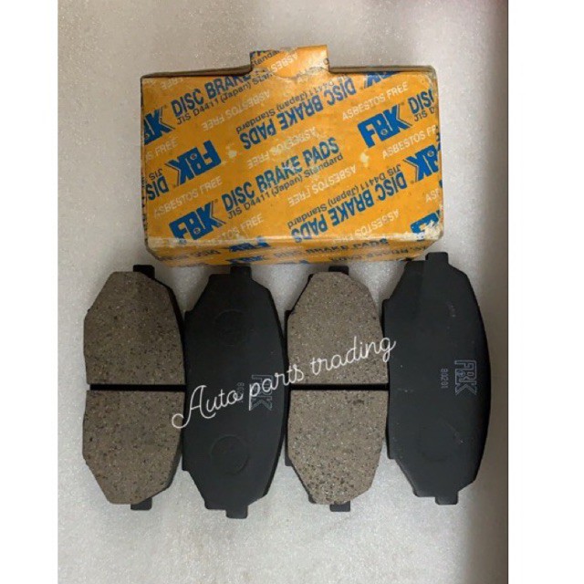 MAZDA MX5 NA 1.6 ผ้าเบรคหน้า FBK