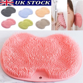 Silica Gel Lazy Foot Washing And Bathing Artifact Back Rubbing Massage Pad Bathroom Suction Cup Non-slip Mat