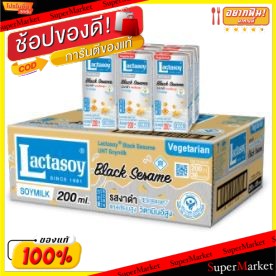 🔥HOT🔥 LACTASOY แลคตาซอย นมถั่วเหลือง ขนาด 200ml/กล่อง ยกลัง 36กล่อง (สินค้ามีคุณภาพ) นมและเครื่องดื่มช็อคโกแลต