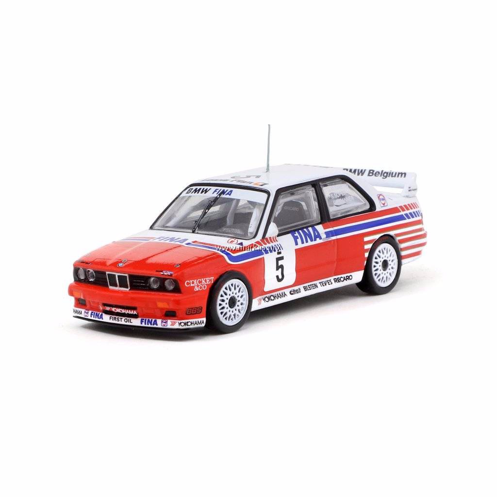 TARMAC WORKS 1/64 BMW M3 E30 SPA 24HOURS RACE 1992 WINNER (DECALUDED