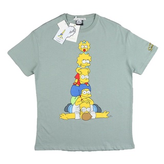 เสื้อยืดตัวล่าสุดเสื้อยืด พิมพ์ลาย The Simpsons OV2459S-5XL