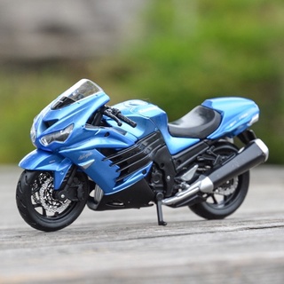 รถมอเตอร์ไซค์ 1:18 Kawasaki Ninja ZX 14R [Maisto]