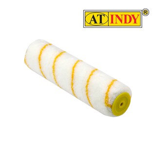 AT INDY 9Inch. Acrylic Yellow Line Fabric Roller Cover อะไหล่ลูกกลิ้งขนเชือกคาดเหลือง  9" C50109