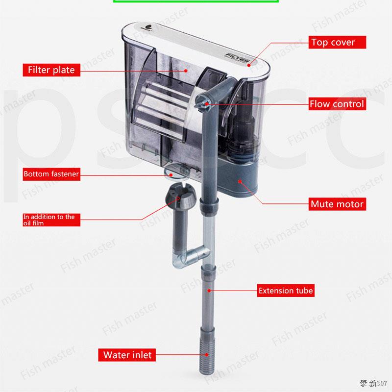 Hang on Back Style Aquarium Water Plant Fish Tank Water Filter . fish ...